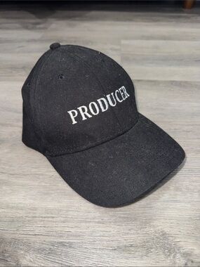 Black "PRODUCER" Embroidered Baseball Cap - Universal Studios Hot Topic
